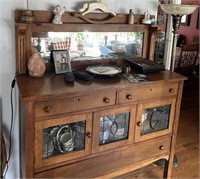 Vintage Wooden Buffet ONLY