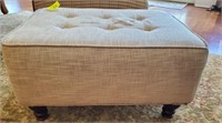 TUFTED UPHOLSTERED OTTOMAN