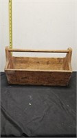 Wooden tool box