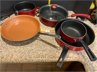 Paula Dean Non Stick Skillet+Pans