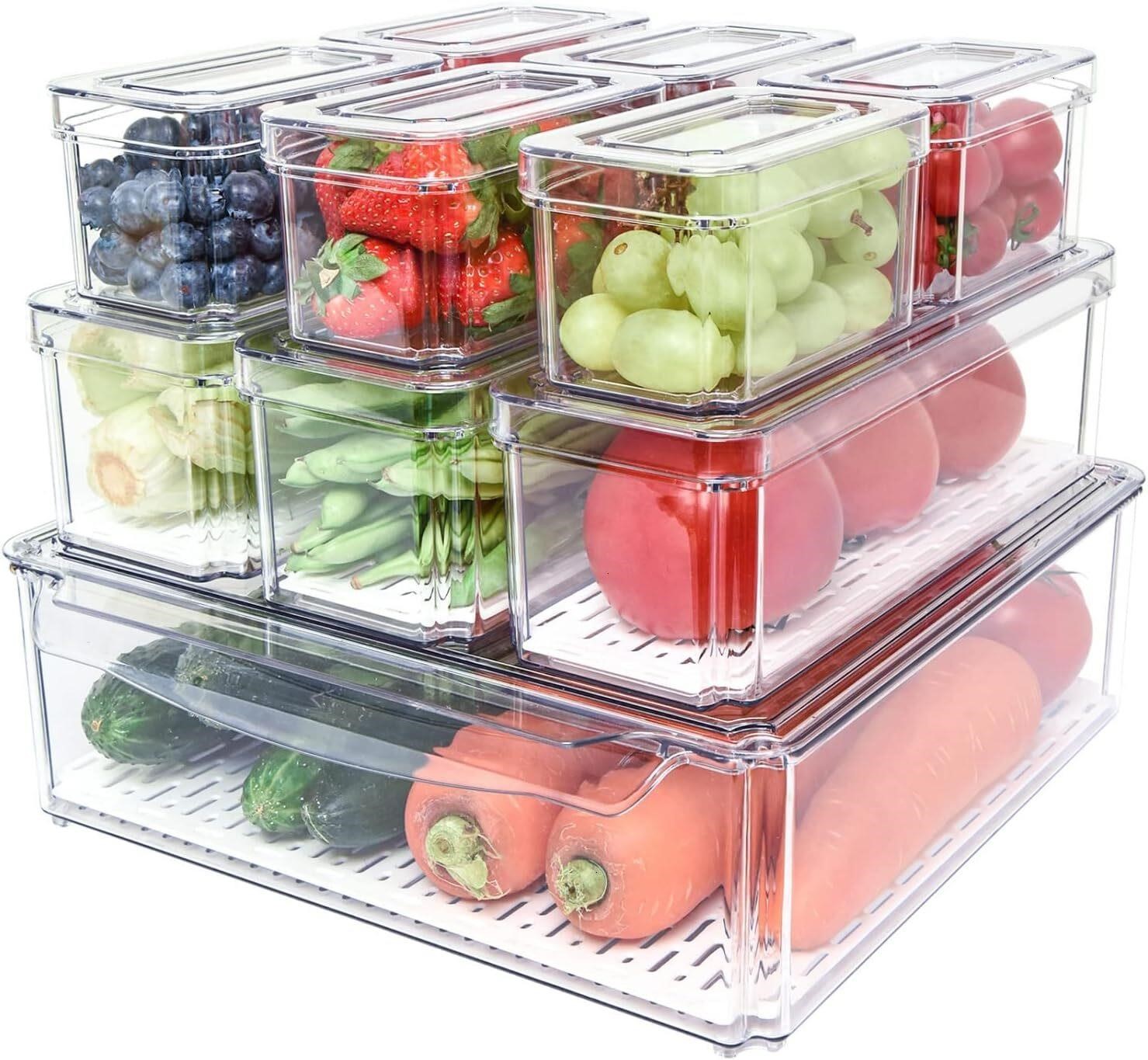 $35 Pomeat 10 Pack Fridge Organizer