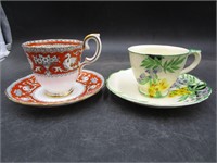 Pair of Demitasse Cups and Saucers