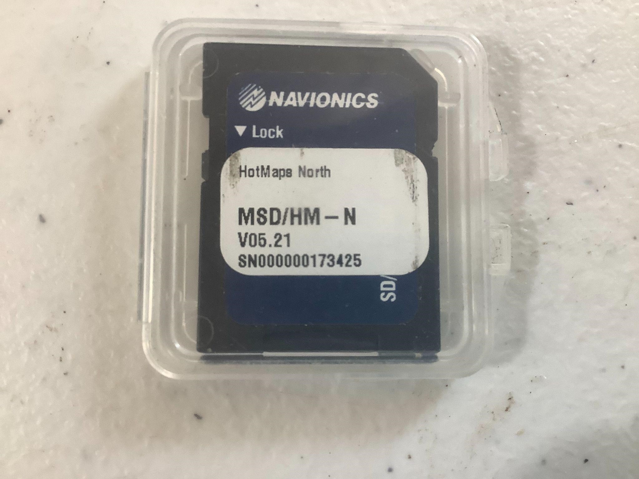 Navionics Hot Maps North Sim Card