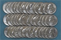 Roll of Washington 90% Silver Quarters