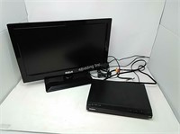 19" RCA TV with Sony DVD Player