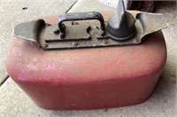 Vintage metal marine gas can