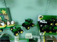 John Deere Monster Tread Tractors, Puzzle, Etc.