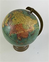 Old desk globe