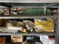 Shelf of Assorted Fall Protection Gear