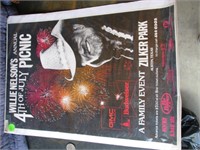 Willie Nelson July 4th poster