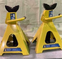 Pair of 6 Ton Jack Stands