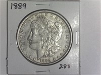 1889 Morgan Silver Dollar