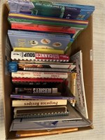 Box of books/cookbooks/children’s