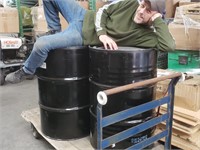55 Gal Closed Head Steel Drum, Reconditioned