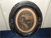 1800s Engraving of the (Abraham) Lincoln Family