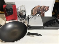 Lot of Kitchen Appliances Grill Keruig MagicBullet