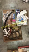 Clamps, asst fasteners, misc tools