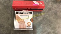 Warning triangle squares, copper coil