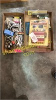 Power inverter, wrenches, clamps, misc tools