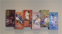 Large 60" Wrapped Signed Canvas Bird Prints
