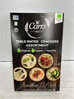 Carr’s table water crackers assortment 4 packages