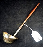 Vintage Crafton Silver On Copper Serving Ladle
