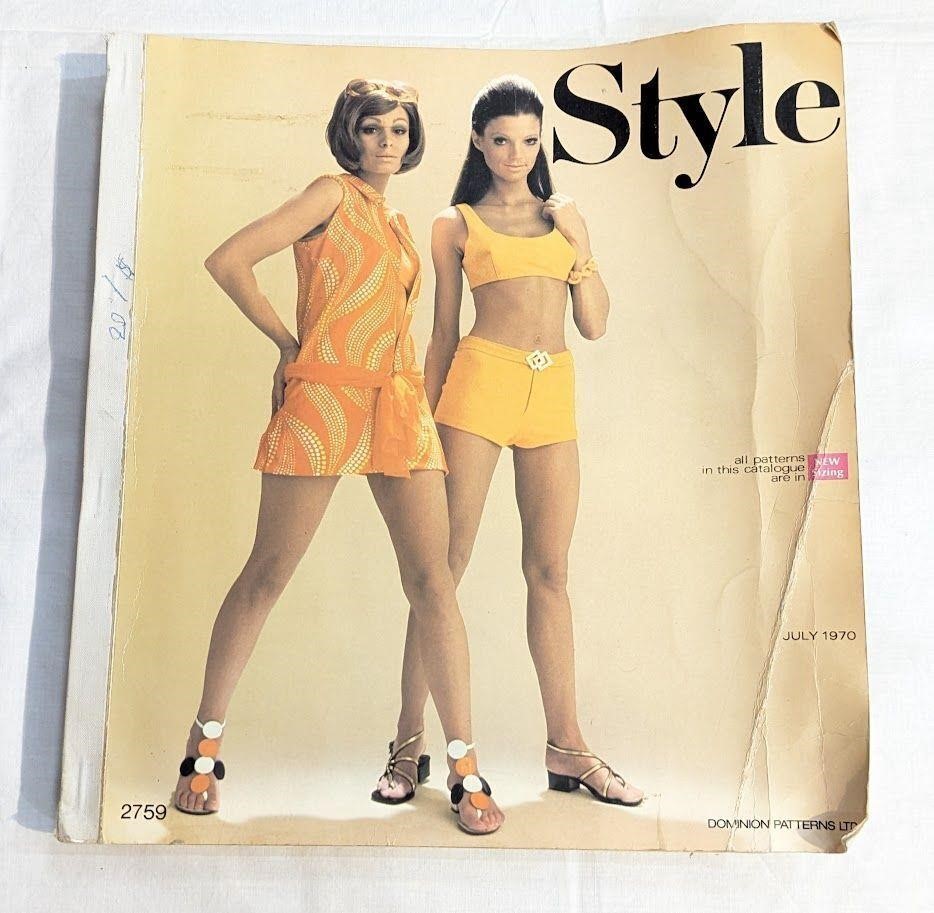 1970 Dominion Patterns "Style" Book Magazine