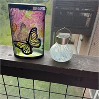 BUTTERFLY SOLAR LIGHT AND CLEAR SOLAR LIGHT