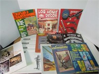 Lot of Various Vintage Gun & Outdoor Books, Magaz