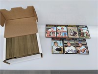 1971 Topps 300+ Cards W/HOF's (Nice Condition)
