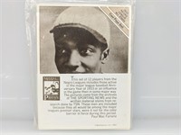 1933 Negro League All Stars Set Of 12 Cards