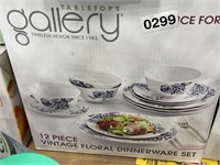 GALLERY FLORAL DINNERWARE SET