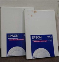 (2) Boxes of Epson Matte Paper