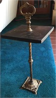 Bronze / Granite Vintage Side Table