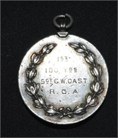 WWI Military Training Games 1918 Winners Medal