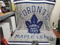 TORONTO MAPLE LEAFS Throw Blanket@41inWx62inL