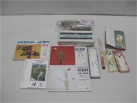 Assoerted Asian Card Books, Sage & Items