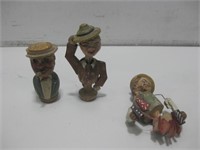 Vttg Wood Carved Puppet Corks Toppers See Info