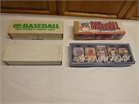 Four Sets of Baseball Cards