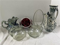 Assortment of Vases And Decor