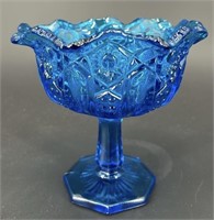 Imperial Electric Blue Compote