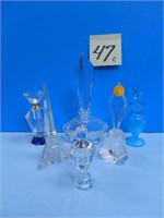 (6) Perfume Bottles w/ Stoppers -