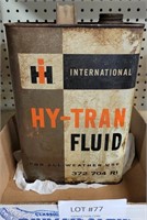INTERNATIONAL   HY-TRAN METAL CAN