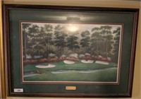 AUGUSTA 13TH HOLE PRINT