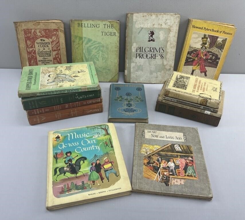 Vintage Classics, Children's and Music Books