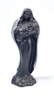 HAWAIIAN BLACK CORAL MADONNA FIGURE