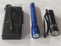Realistic Recorder & Two Flashlights