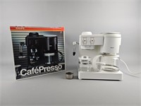 Vintage Krups Café Presso Machines