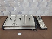 catering/serving hot plates