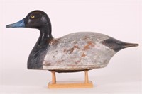 Bluebill Drake Duck Decoy by Gus Moak of Tustin,